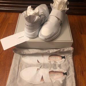 Emilio Pucci White City Up Sneakers